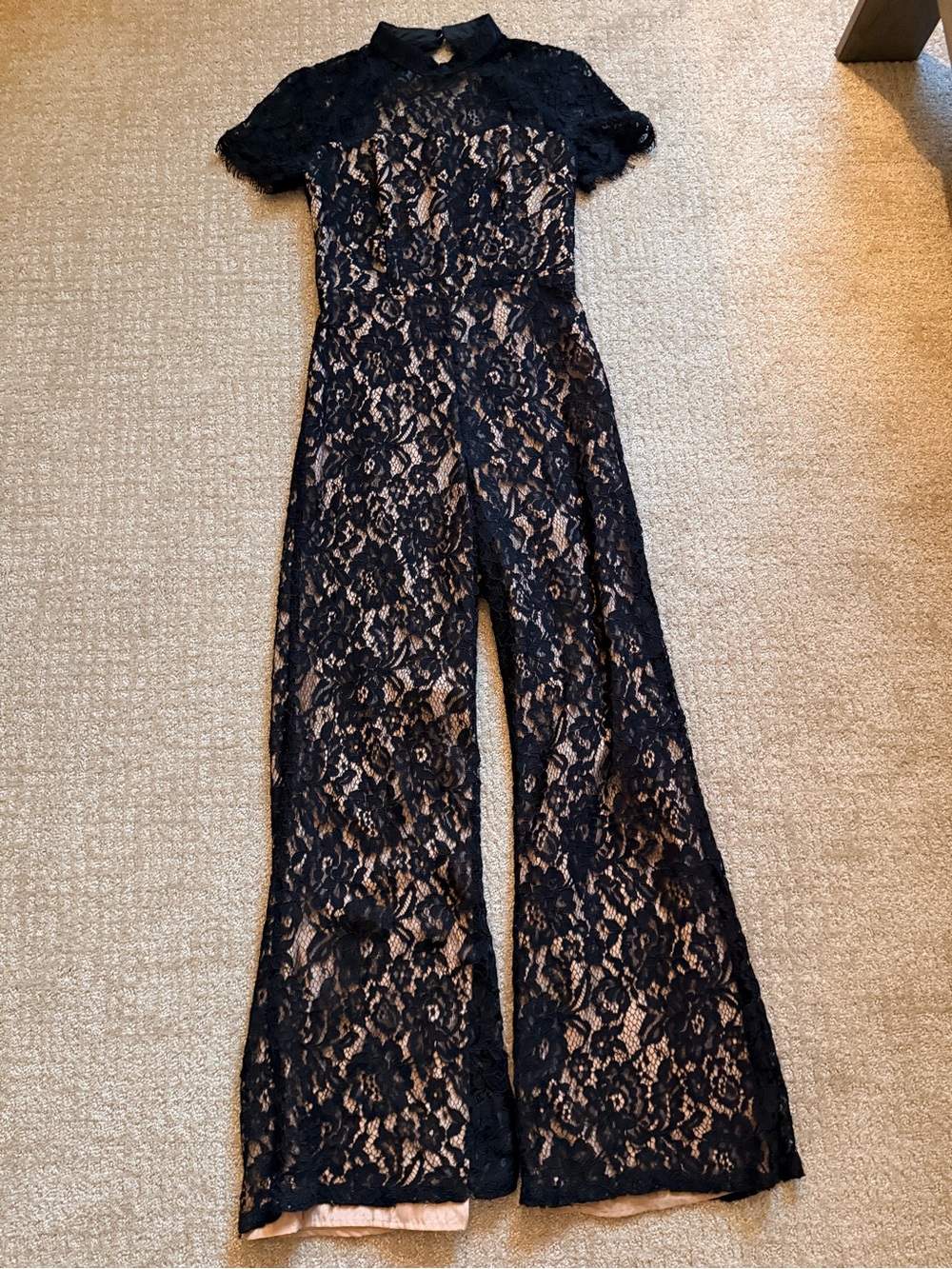 Women’s Black Lace Jumpsuit